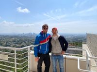 LA with Jonathan - friend and collaborator